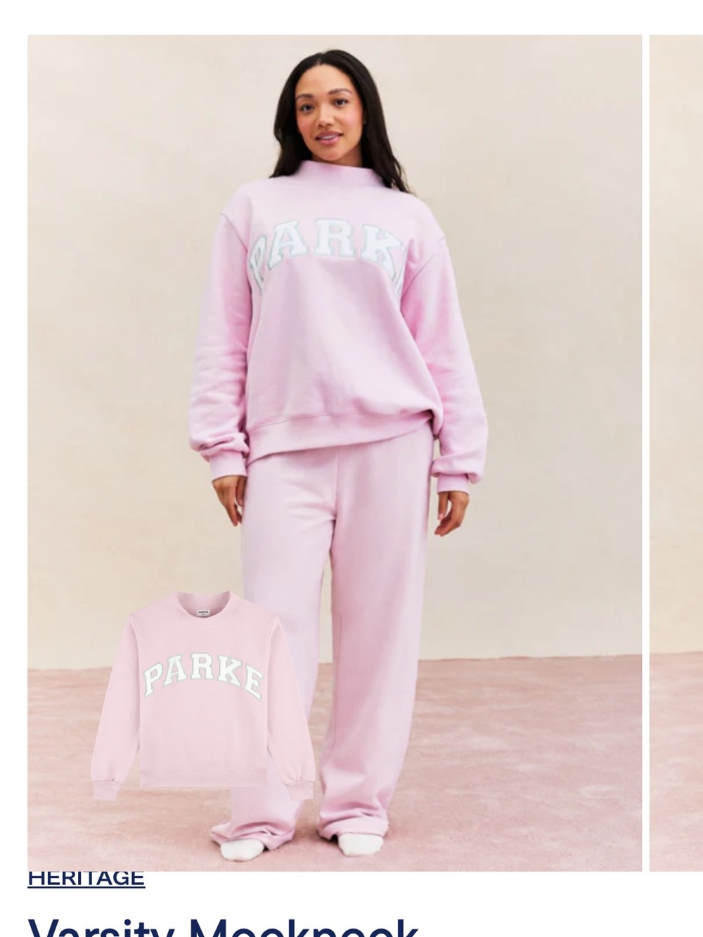 Heritage Mockneck in the color sprinkle 
brand new didn’t look right on me